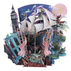 Me&McQ Pirate Ship 3D Card