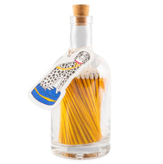 Archivist Luxury Glass Bottle Matches - Dalmatian