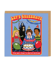 Ohh Deer - One Year Closer To Eternal Darkness Square Birthday Card