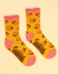 Powder Design - Oranges Ankle Socks