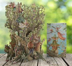 Me&McQ Fairy House 3D Card