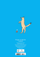 Roger La Borde Dogs In Blue Hats Birthday Card