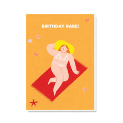 Stormy Knight Tan Lines Birthday Card
