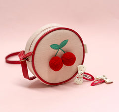 Rockahula Kids Sweet Cherry Twisty Bow Clips