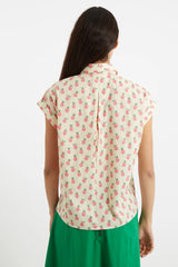 Louche Abinaya Shirt Pineapple - Off White