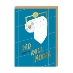 Ohh Deer Dad You Are My Roll Model Card