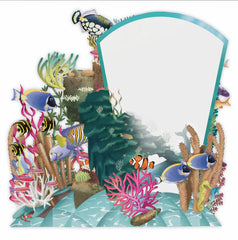 Me&McQ Reef Life 3D Card