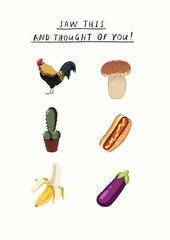 Pigment Productions Thought of You Card - Rude
