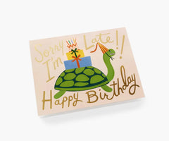 Rifle Paper - Turtle Belated Birthday