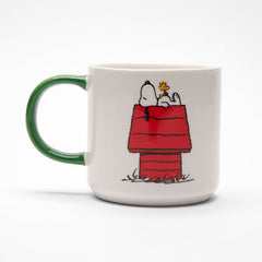 Peanuts Gang and House Mug