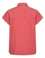 Numph Nugia Sleeveless Shirt -Calypso Coral