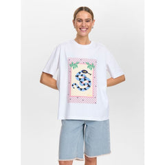Numph Snilla T-Shirt - Bright White