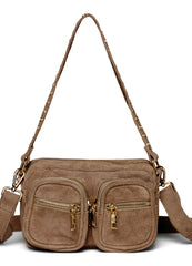 Noella Kendra Bag - Real Suede With Gold Bag