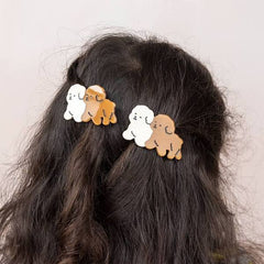 Hair Clips - Puppies - Set of 2