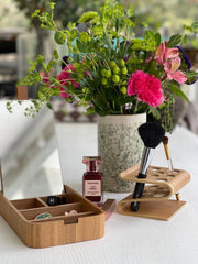 HKLIVING Willow Wooden Mirror Box
