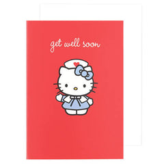 Hello Kitty Get Well Soon Card