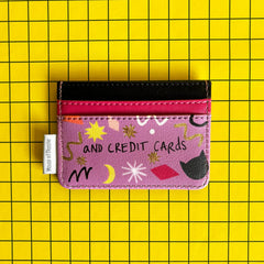 House of Disaster - Small Talk “I love cats…and credit cards” Card Holder