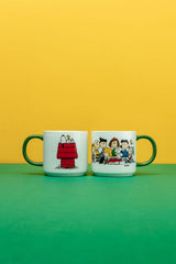 Peanuts Gang and House Mug