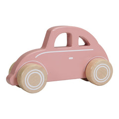 The Little Dutch - Wooden Toy Car Pink