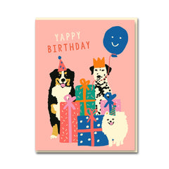 Yappy Birthday Dog Card - 1973