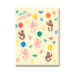Welcome Little One Card - 1973
