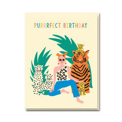 Purrrfect Birthday Card - 1973