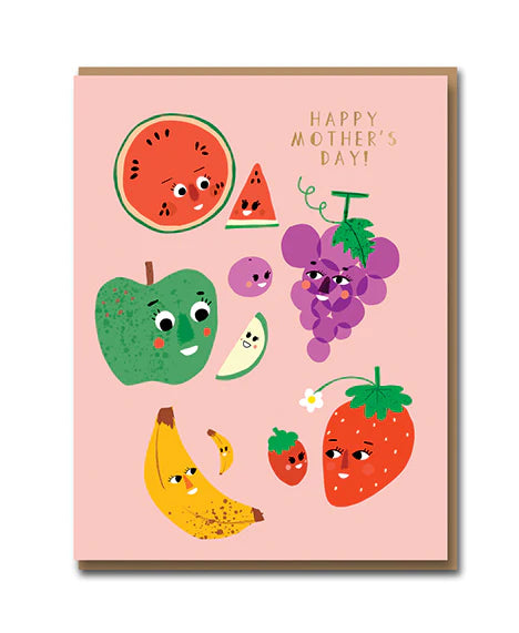 Fresh Fruit Mother's Day Card - 1973 – Bunka