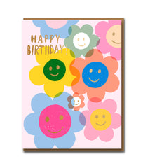 Smiling At You Birthday Card - 1973