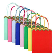 Meri Meri Coloured Glitter Party Bags Pack of 8