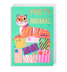 Tiger Party Animal Card - Lagom Design