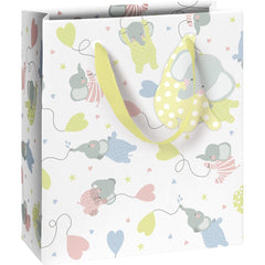 Stewo Giftwrap - Mimmi+Millow Baby Elephant Gift Bag