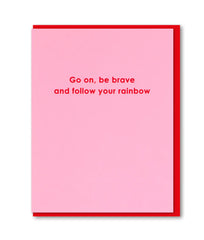 Follow Your Rainbow Card - 1973