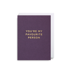 Lagom You’re My Favourite Person Mini Card