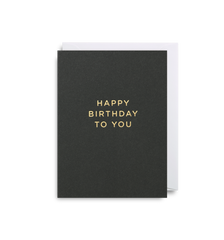 Lagom Design Happy Birthday to You Mini Card
