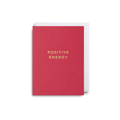 Lagom Design Positive Energy Mini Card