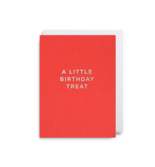 Lagom Design Happy Birthday Treat Mini Card