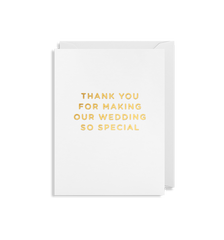 Lagom Design - Thank You Wedding Card