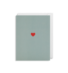 Lagom Design - Little Red Heart Mini Card