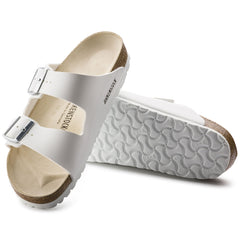 Birkenstock Arizona White Narrow Fit Double Strap Sandals