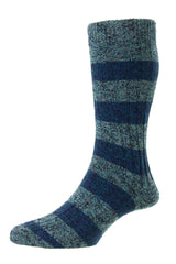 Pantherella Rockley Socks - Aquamarine