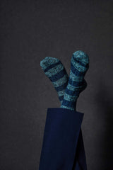 Pantherella Rockley Socks - Aquamarine