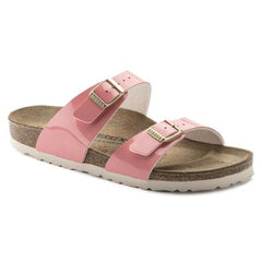 Birkenstock Sydney Two Tone Cream Coral Sandals