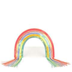 Meri Meri Sequin Rainbow Stand-up Card