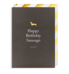 Lagom Design - Happy Birthday Sausage Greeting Card