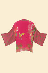 Powder Design - Hummingbird Kimono Jacket Raspberry