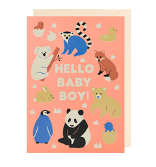 Lagom Design - Hello Baby Boy! Card