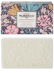 Morris & Co Pink Clay And Honeysuckle Scented Soap