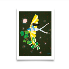 Carolyn Suzuki Hoya Fine Art Print - 1973