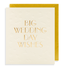 Lagom Design - Big Wedding Day Wishes Card