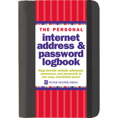 Peter Pauper Press Internet Address And Password Logbook